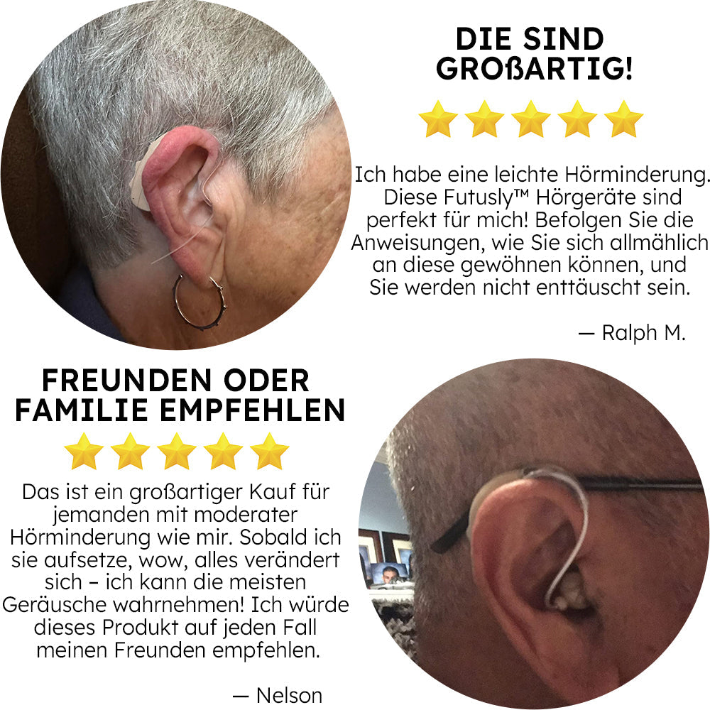 ✅Offizieller Shop: Futusly™ Intelligentes Hörgerät👂Technischer Überwachungsverein
