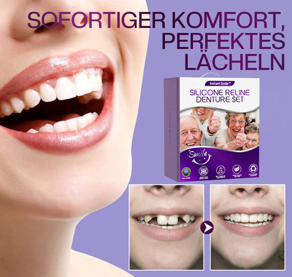 ✅Offizielle Webseite | Instant Smile™ Silikon-Zahnprothesen-Set 👨🏻‍⚕️ Empfohlen von der Deutschen Zahnärztekammer 🍀🍀