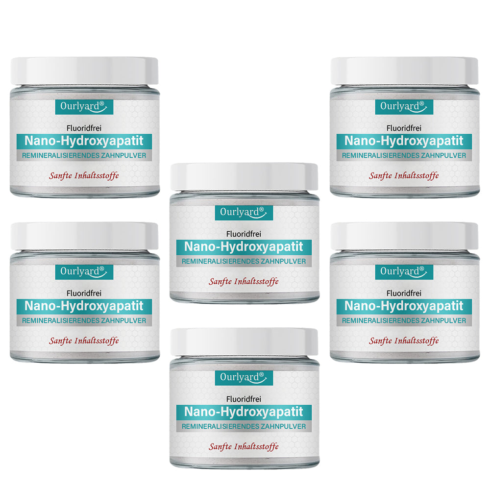 ✅Offizieller Shop | Ourlyard® Fluoridfreies Zahnpulver mit Nano-Hydroxyapatit🦷🦷