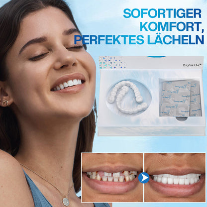✅Offizieller Store | EzySmile™ Formbare Zahnprothesen und spezielle Reinigungstabletten 🧑🏽‍⚕️Zertifiziert durch die Deutsche Zahnärztliche Gesellschaft (DGZ)