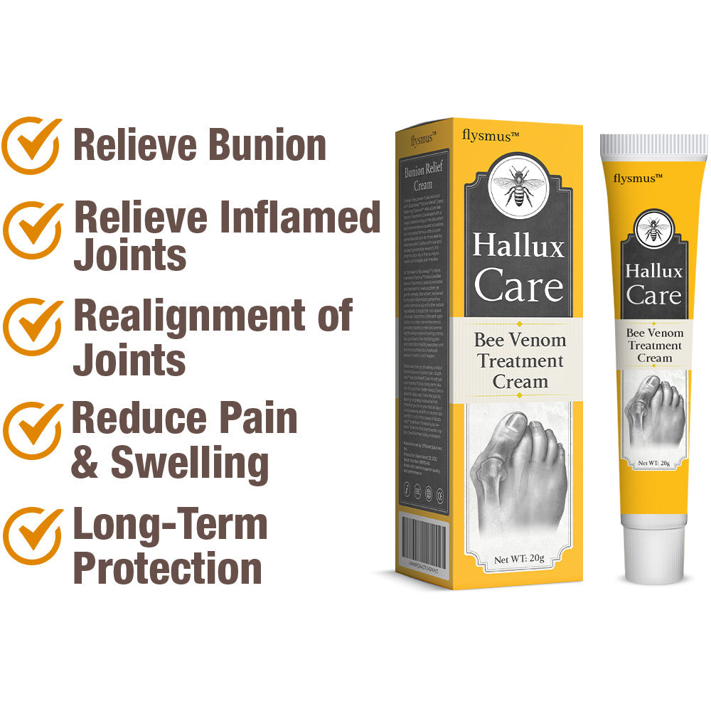 flysmus™ Hallux-Care Bienengift-Behandlungscreme